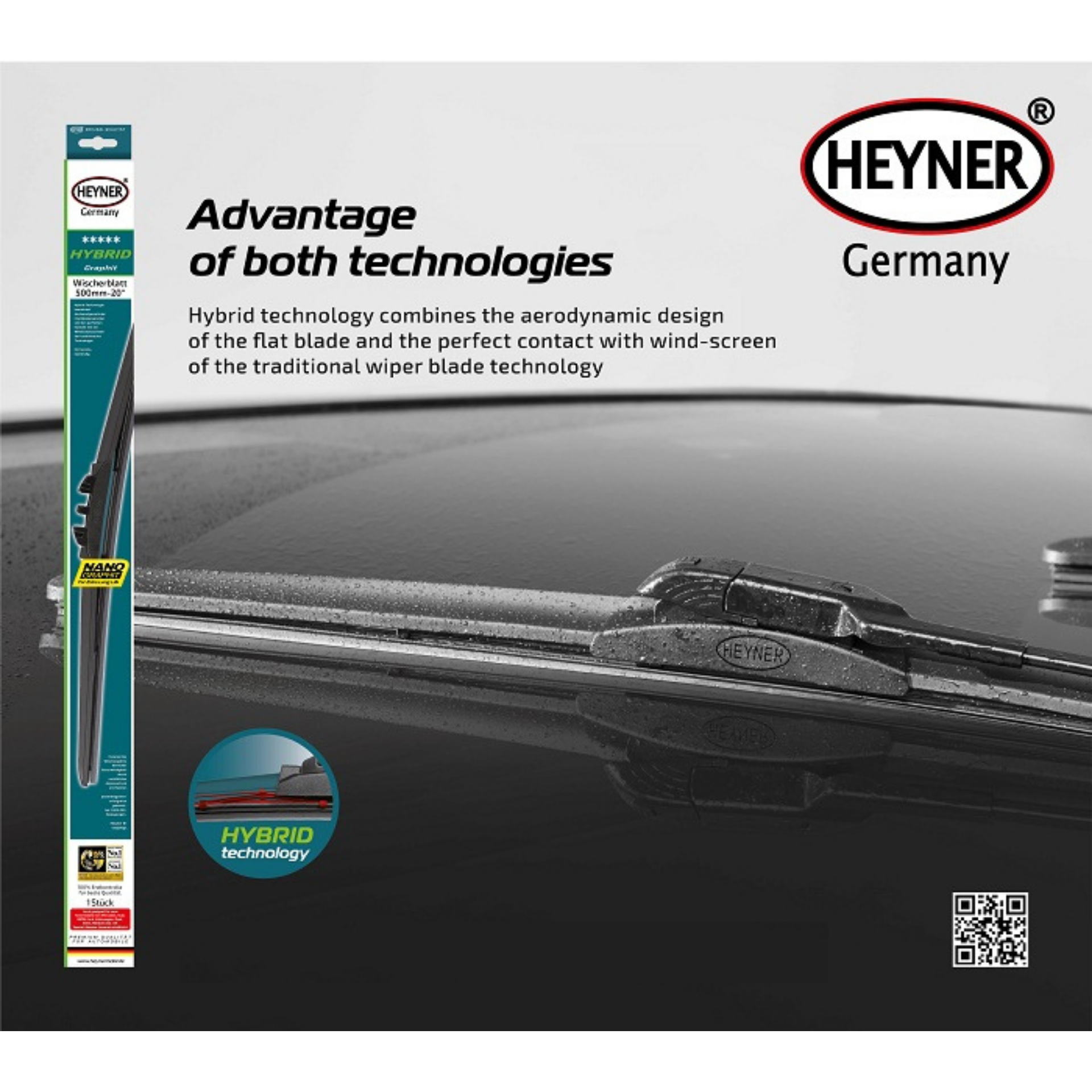 Gạt Mưa ô tô BMW Series 3  | Gạt mưa Heyner Hybrid