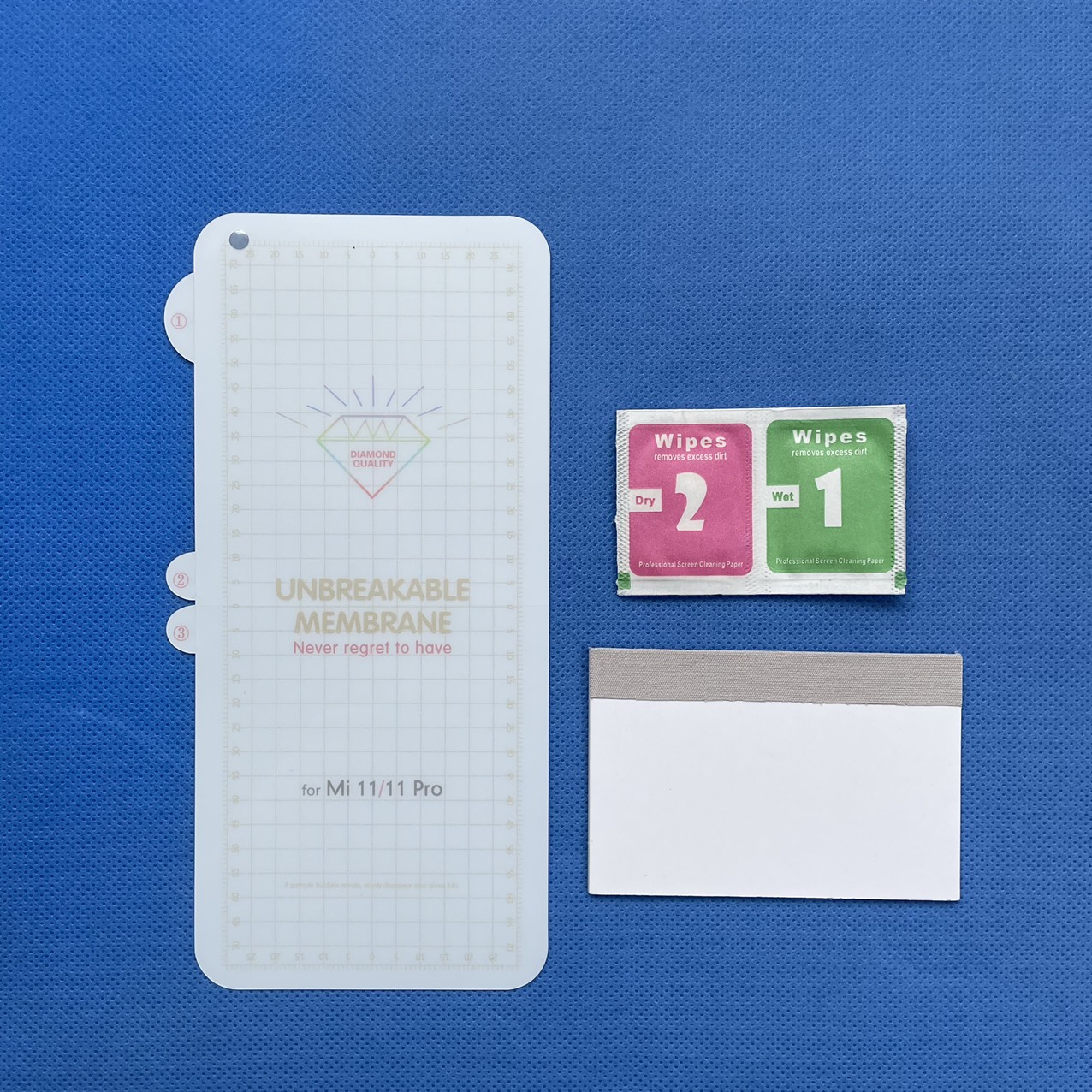 Miếng dán dẻo ppf cho màn hình điện thoại Xiaomi Mi11 - tự phục hồi vết xước, tặng kèm thẻ gạt, khăn lau.