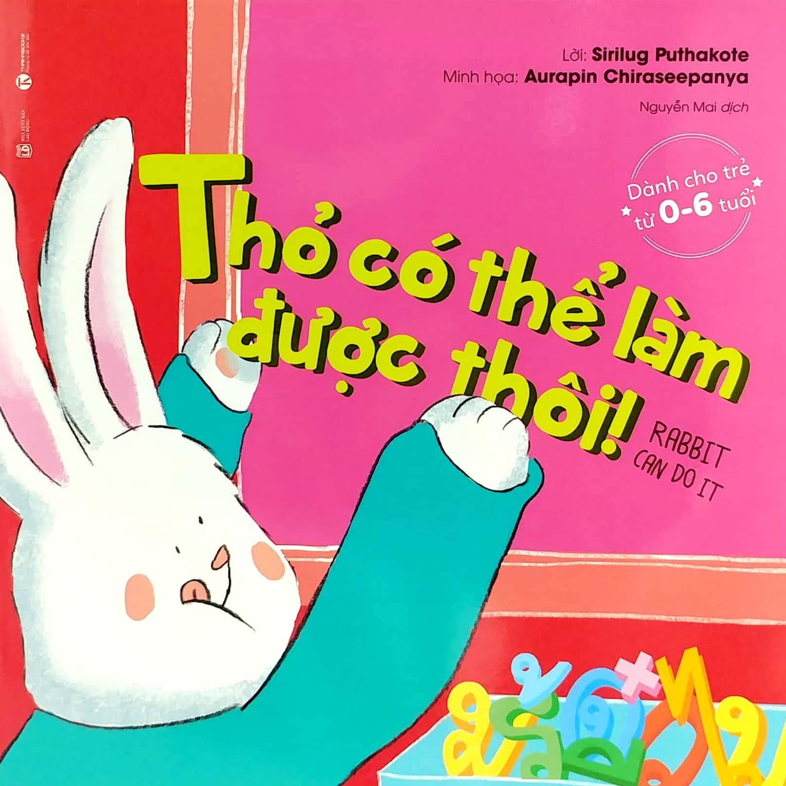 Ehon - Thỏ Có Thể Làm Được Thôi (Tái Bản)