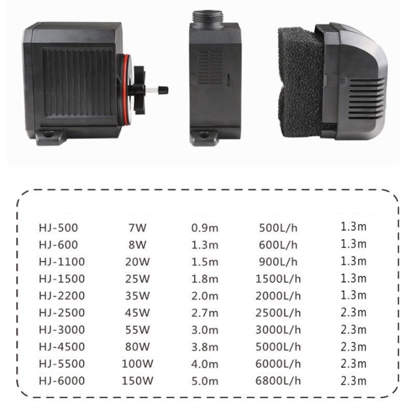 Máy bơm nước chìm 220V HJ-500 500L