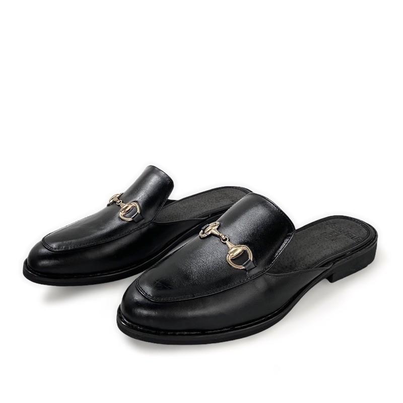 Giày sục nam nữ da bò mules shoe TEFOSS HT751-1 da thật size 35-45