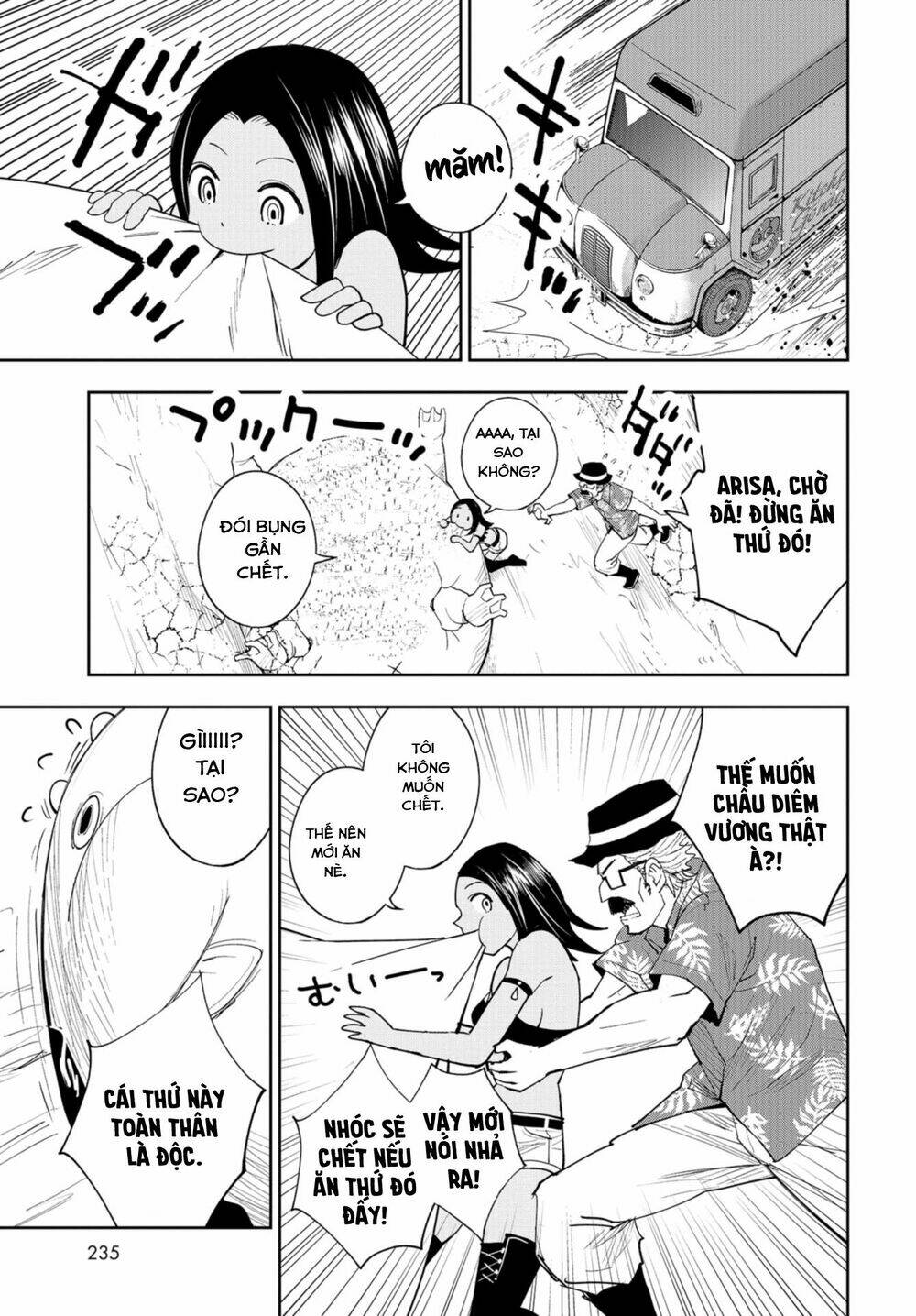 xe tải đồ ăn chapter 4 16