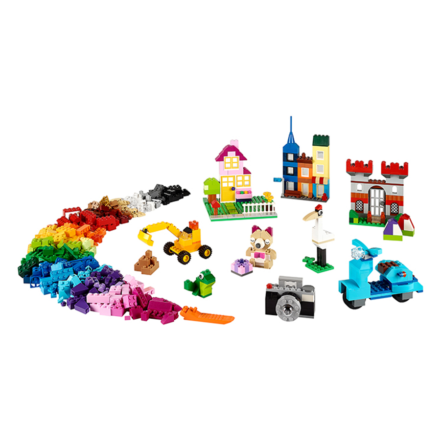 Bộ Lắp Ráp Thùng Gạch Lớn Classic Sáng Tạo LEGO CLASSIC 10698 (790 chi tiết)