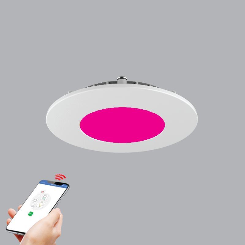 ĐÈN LED ÂM TRẦN THÔNG MINH MPE 24W WIFI ĐỔI MÀU