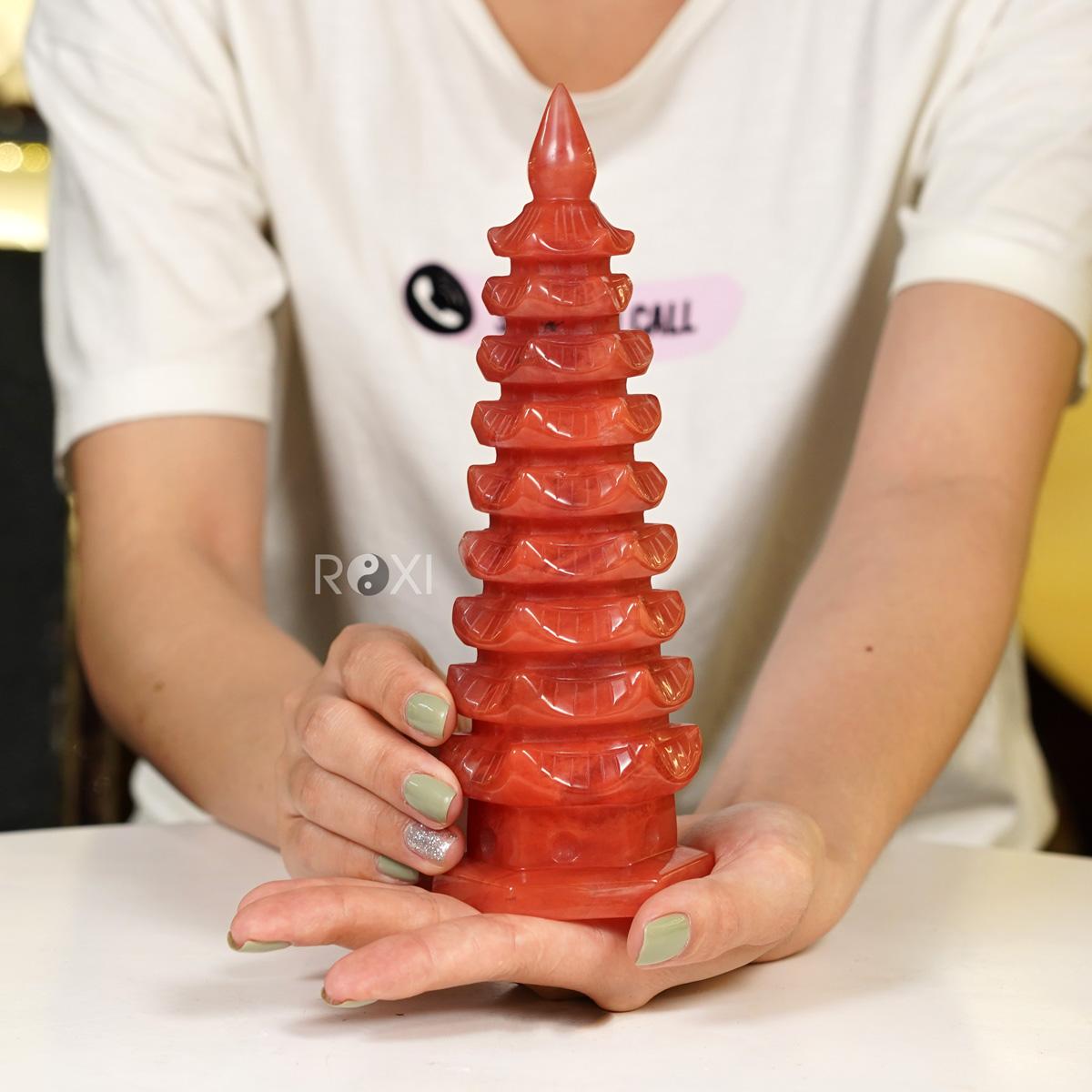 Tháp văn xương đỏ 500 gam - 20cm