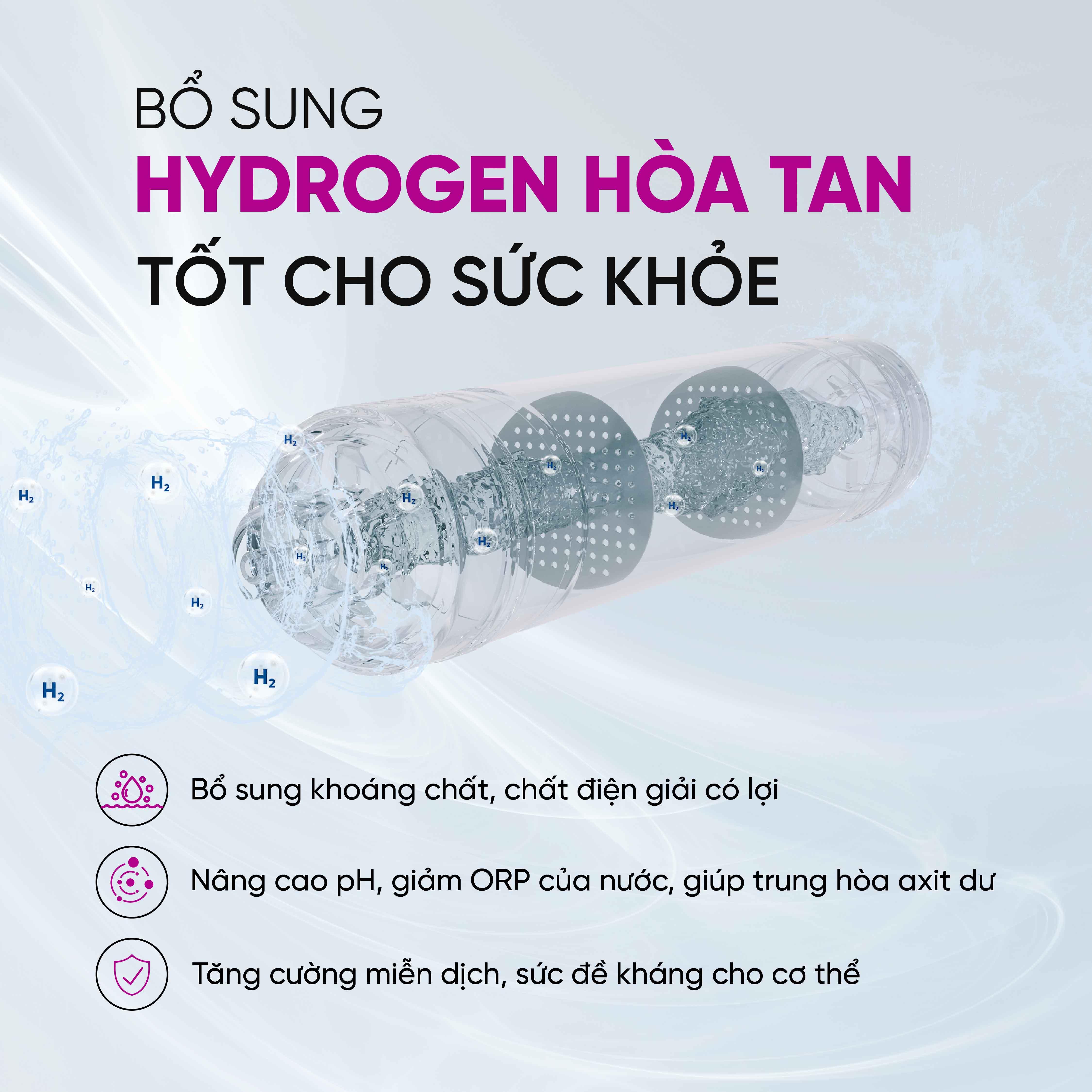 Máy lọc nước Nóng Lạnh 7 lõi - Hàng chính hãng Mutosi MD-710ECO Công nghệ cảm biến Eco thông minh tiết kiệm điện năng