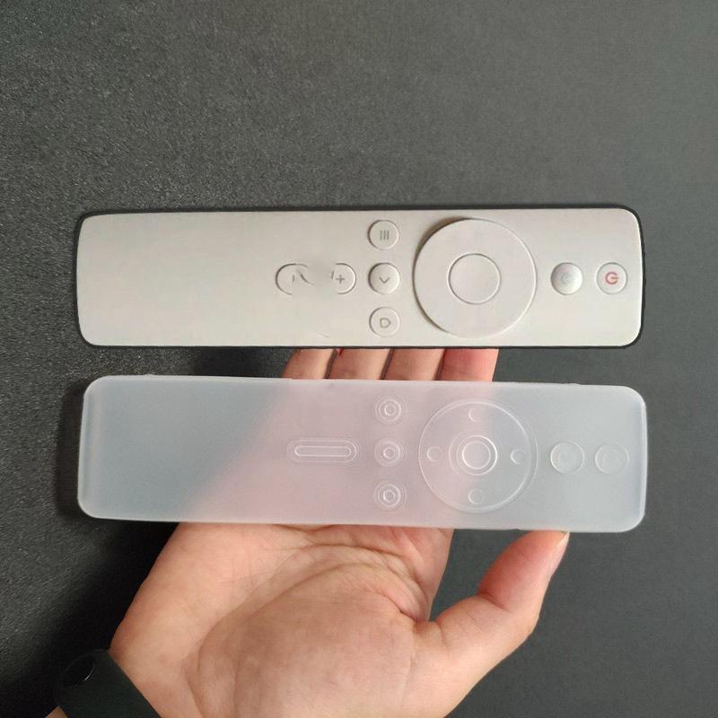 Trong Suốt Điều Khiển Từ Xa Dành Cho Xiaomi 4A Silicone Mềm Điều Khiển Từ Xa Bảo Vệ Chống Bụi Ốp Lưng Vỏ Cao Su Cho Mi 4A TV