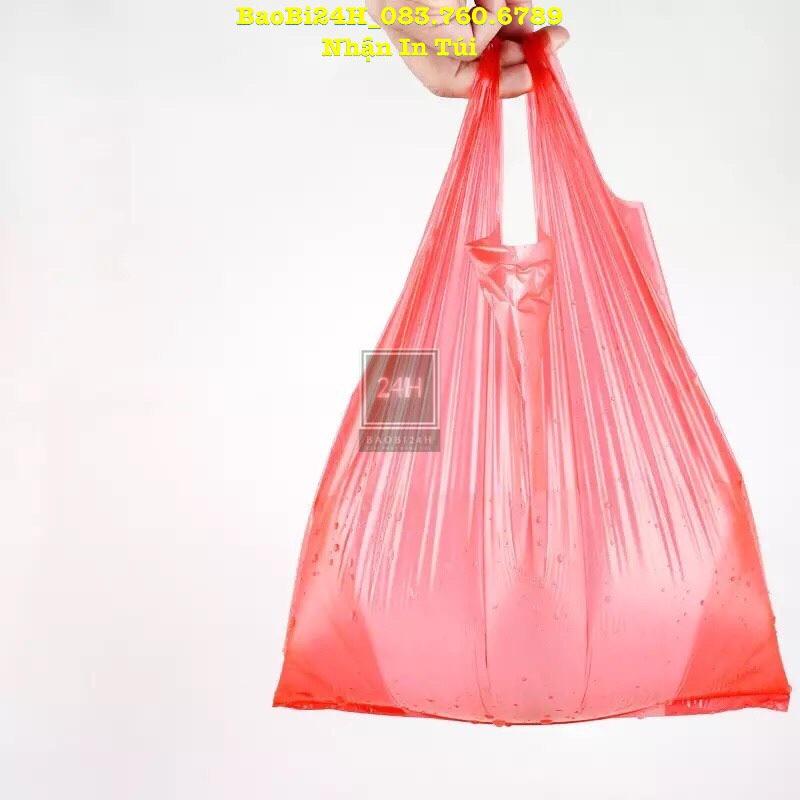 1KG TÚI XỐP MẦU 2 QUAI Hàng loại đẹp, hàng bóng, không mùi, dẻo dai