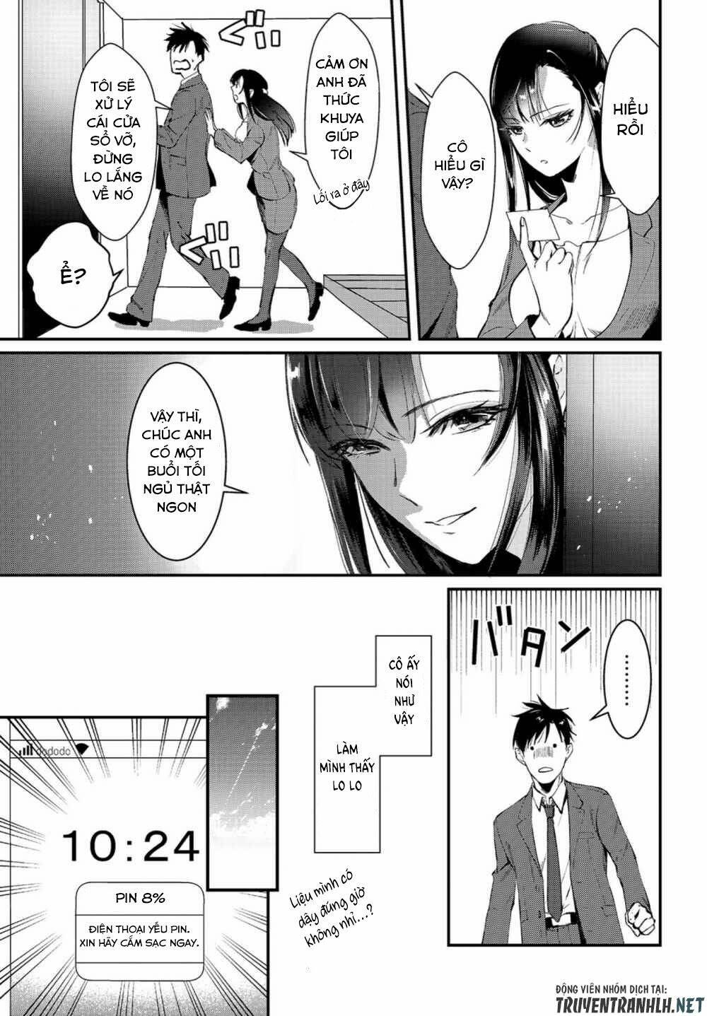tsuki 50-man moratte mo ikigai no nai tonari no onee-san ni 30-man de yatowarete "okaeri" tte iu chapter 1 23
