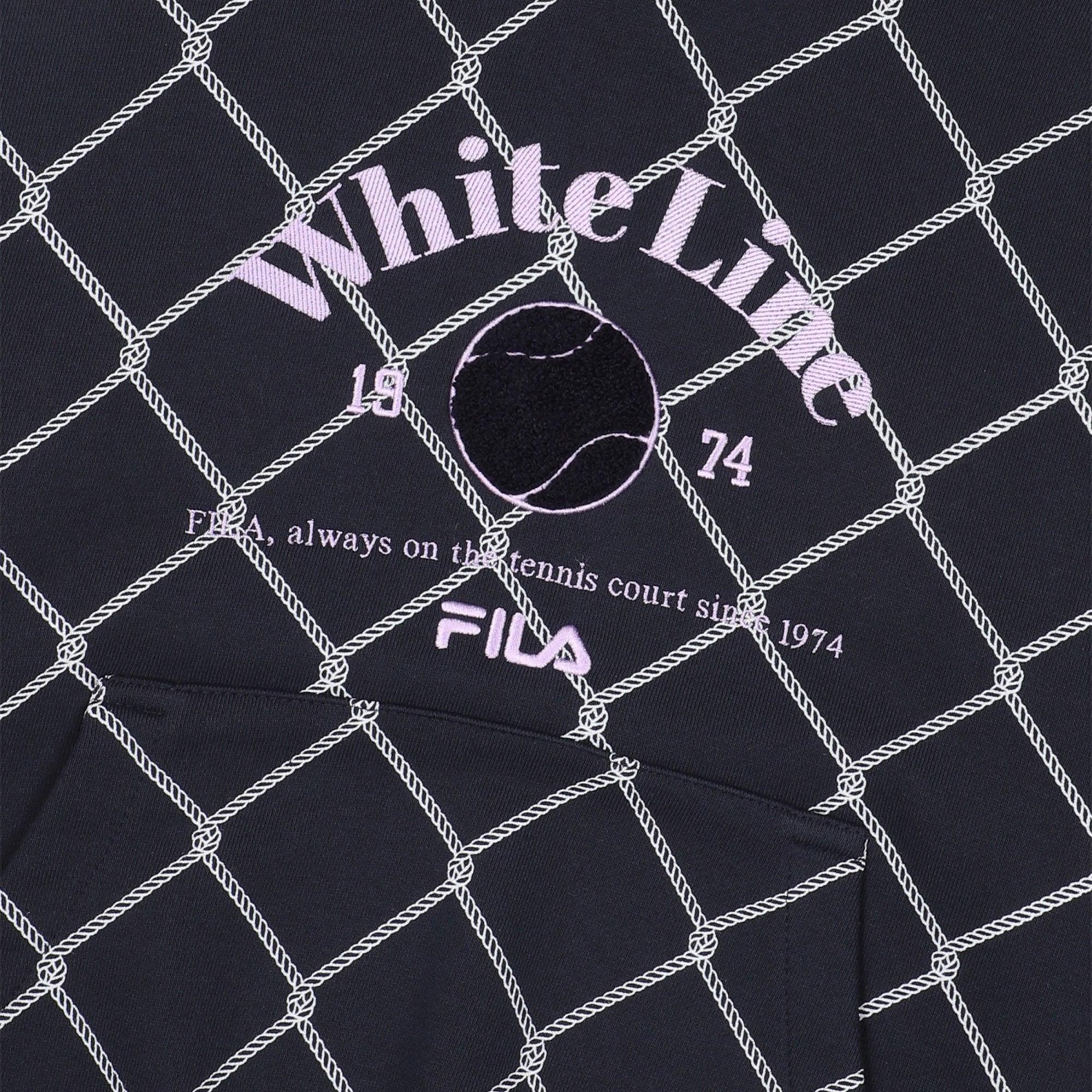 Áo nỉ thời trang nữ Fila White Line Tennis Ball - FS2POF1361F-MUE