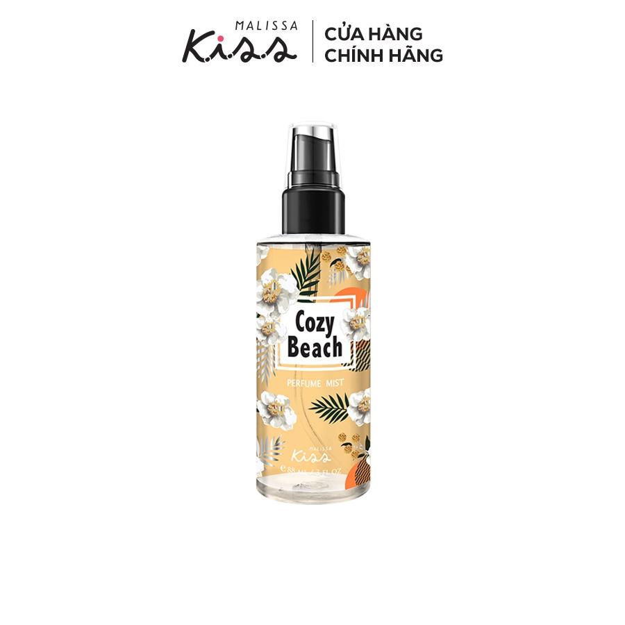 Xịt Thơm Toàn Thân Hương Nước Hoa Malissa Kiss - Hương Cozy Beach 88ml