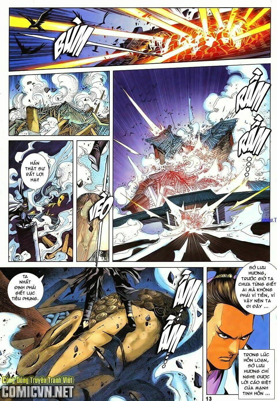 cổ long quần hiệp truyện chapter 80 13