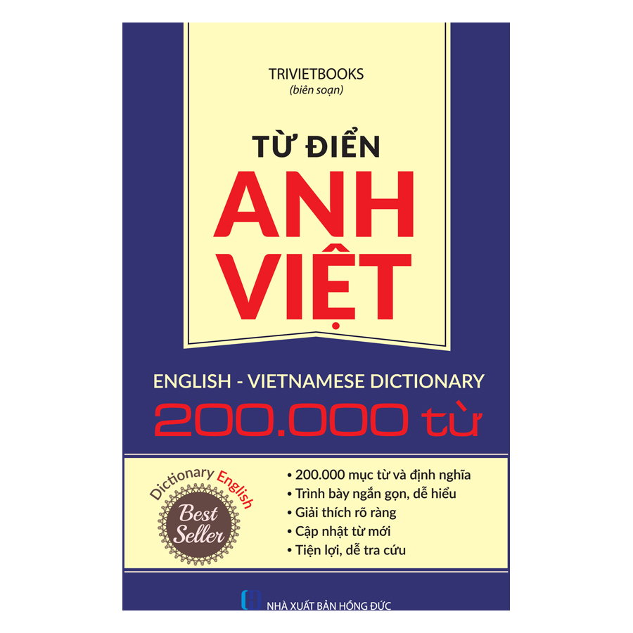 Hình ảnh Từ Điển Anh Việt 200.000 Từ