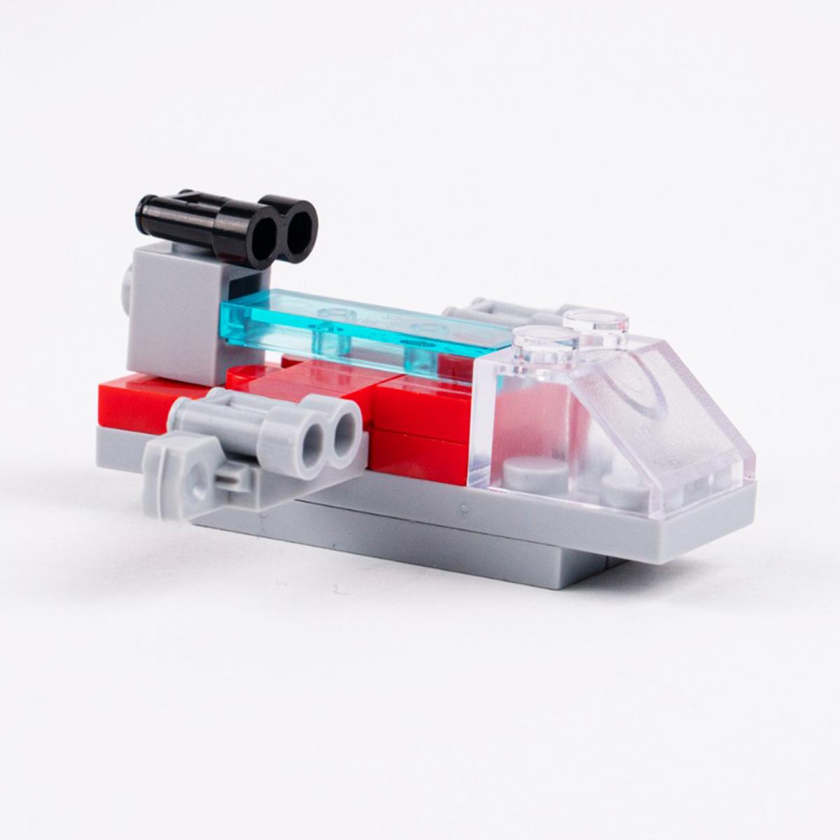 Đồ Chơi Lắp Ráp Siêu Chiến Hạm 6 Trong 1 - Warship - Toys&amp;Joys 8970-1 (138 Mảnh Ghép)