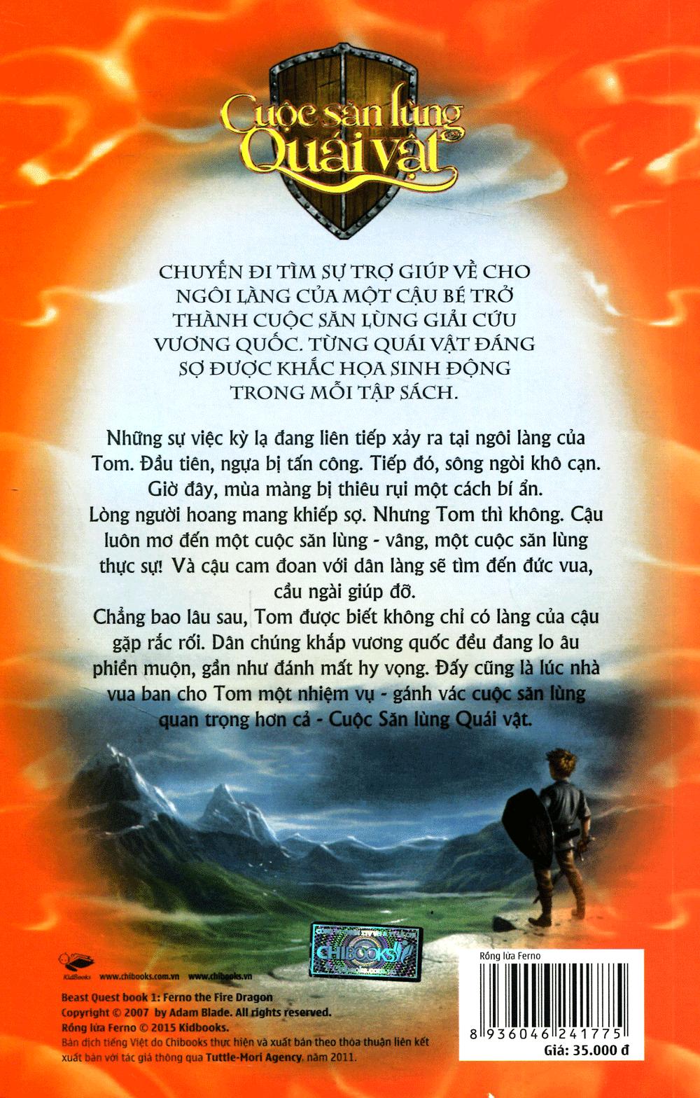Cuộc Săn Lùng Quái Vật - Phần 1 - Rồng Lửa Ferno (Tái Bản 2016)