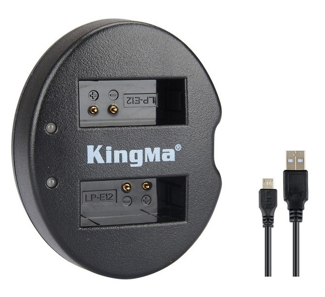 Combo pin sạc Kingma for Canon LP-E12 - Hàng chính hãng