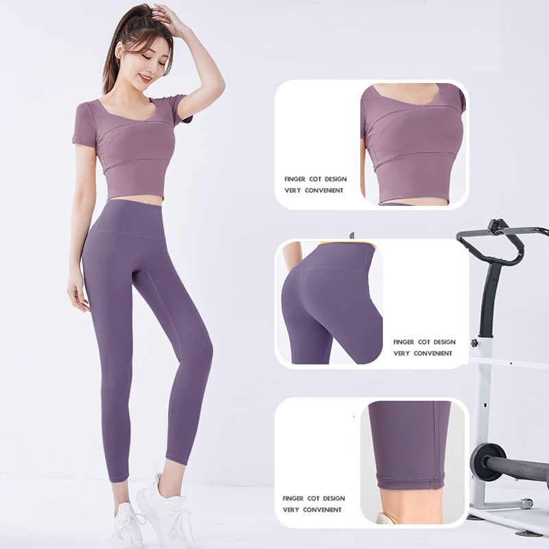 Áo Croptop thể thao CÓ MÚT ĐỆM áo tập Gym Yoga ôm body, tôn dáng