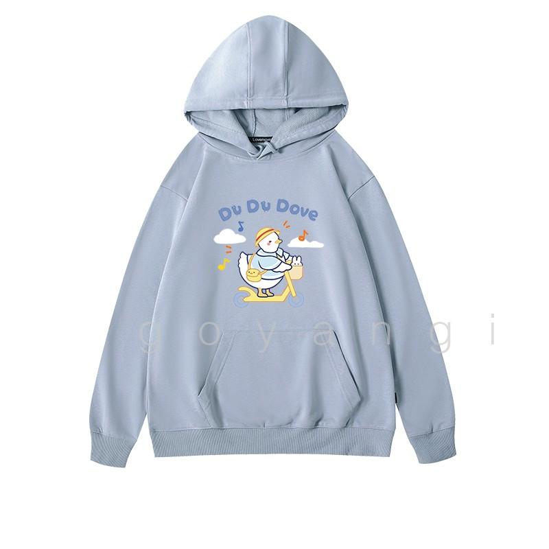 Áo hoodie goyangi duck duck cute unisex phong cách hàn quốc