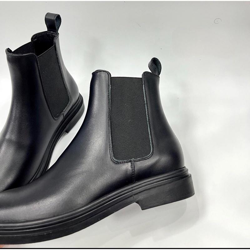 Chelsea Boots Nam cổ cao 3 màu ,giày da bò nappa nhập khẩu YouTus