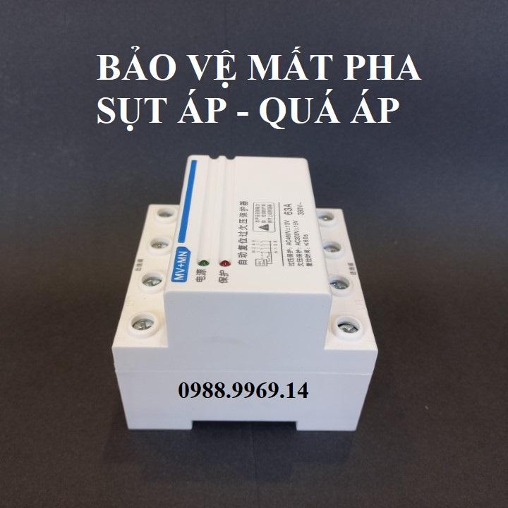 BẢO VỆ MẤT PHA, SỤT ÁP, QUÁ ÁP ĐIỆN 3 PHA MV MN