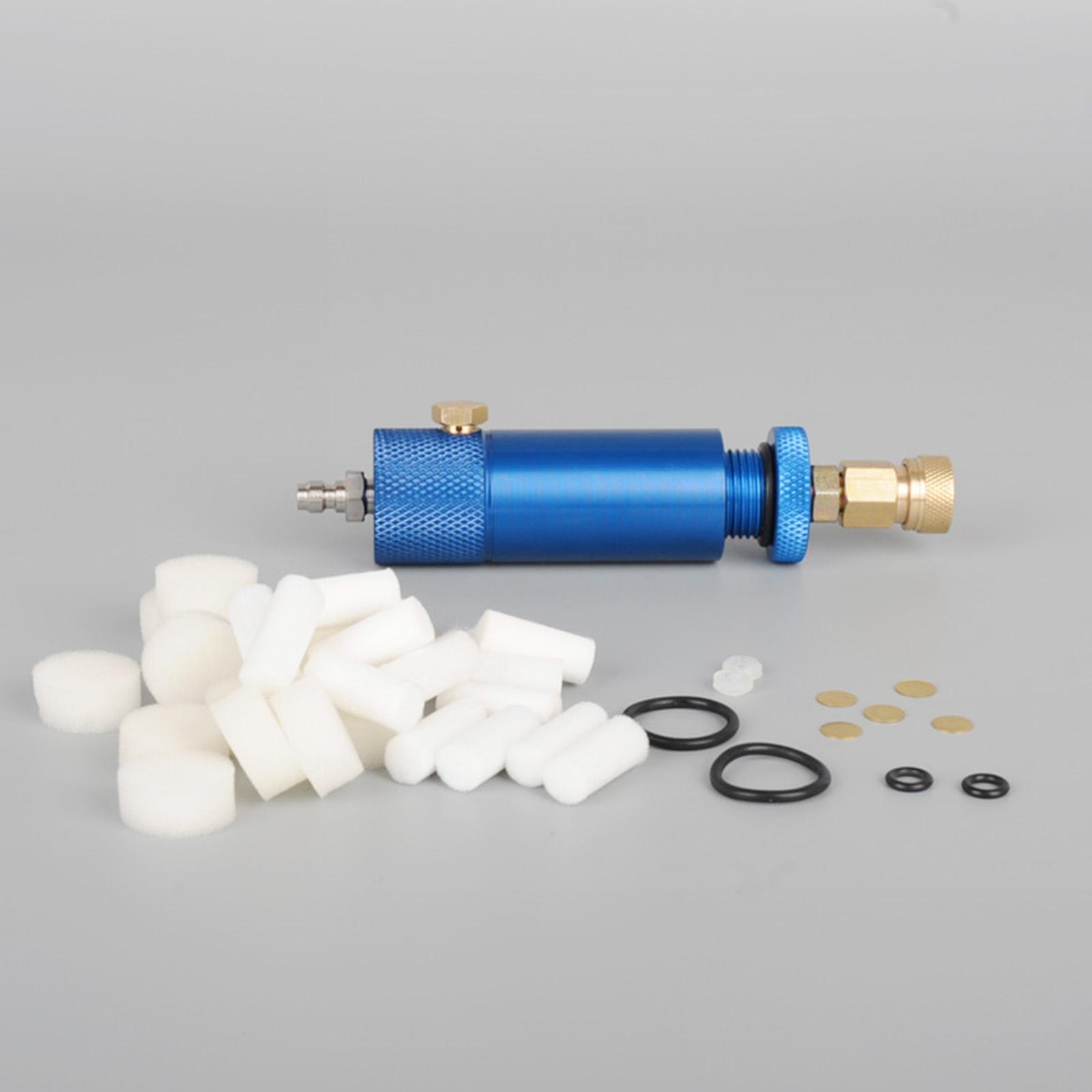 Oil Water Separator with 8mm & M10 Thread Water-Oil Separator for Hand Pump Air Filter