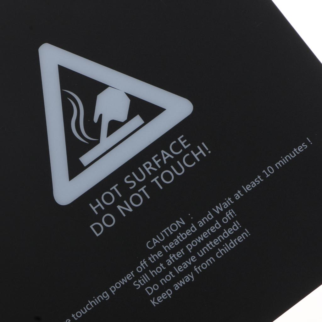 2x Reusable 3D Printer Heated Bed Build Surface Sticker 220x220mm 300x300mm