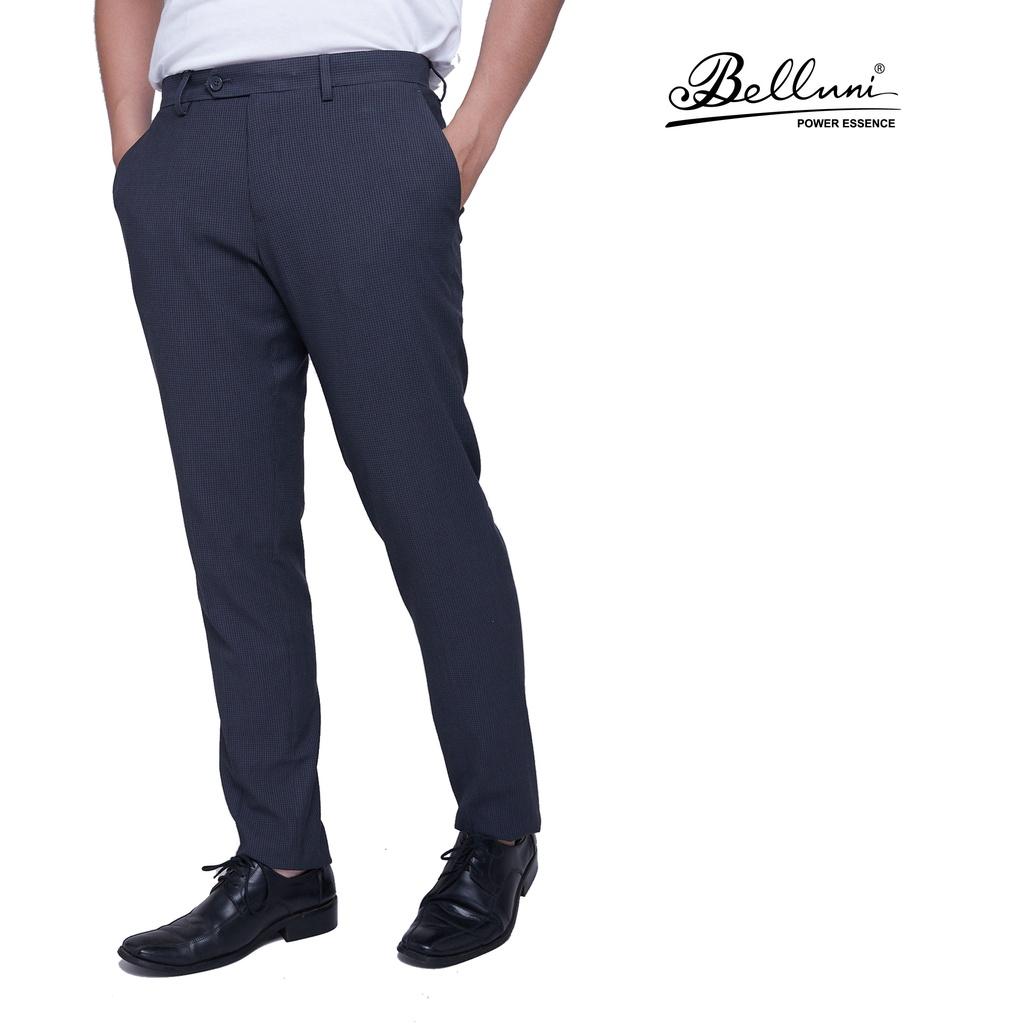 Quần tây nam công sở slimfit hàng hiệu cao cấp BELLUNI - QTS.PRS.BE.2.BL2