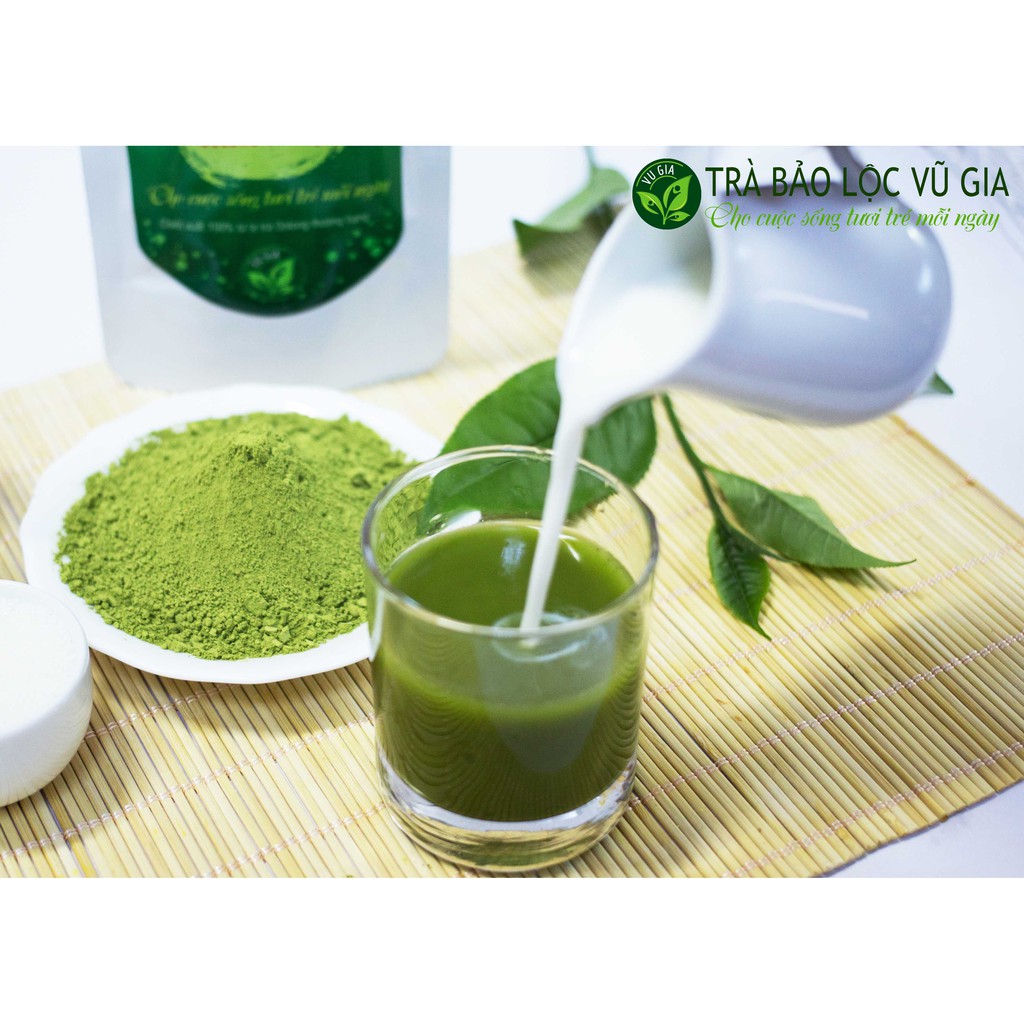 Combo Matcha Oolong Sấy Lạnh + Mật Ong Hoa Cà Phê 420g - Nguyên Chất Vũ Gia - Món Quà Cho Sức Khỏe