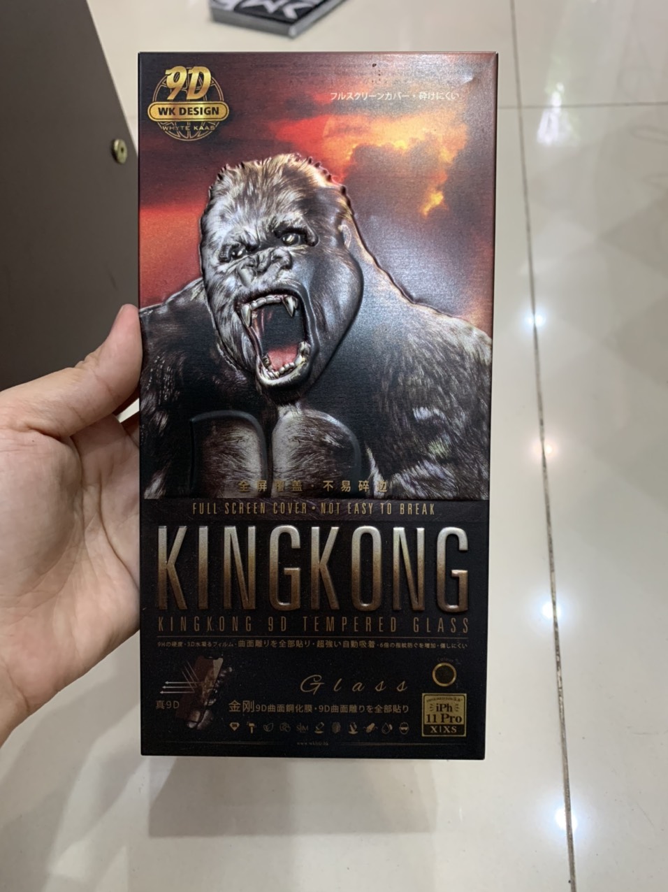 Kính cường lực 9D cho Iphone X/Xs/XsMax/11/11Pro/11Maxpro