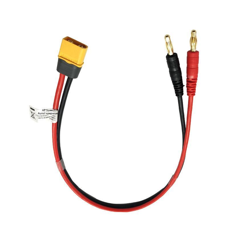 Đặc biệt mẫu cáp kết nối dây sạc xt60 sang dây nguồn đầu bắp chuối 4.0