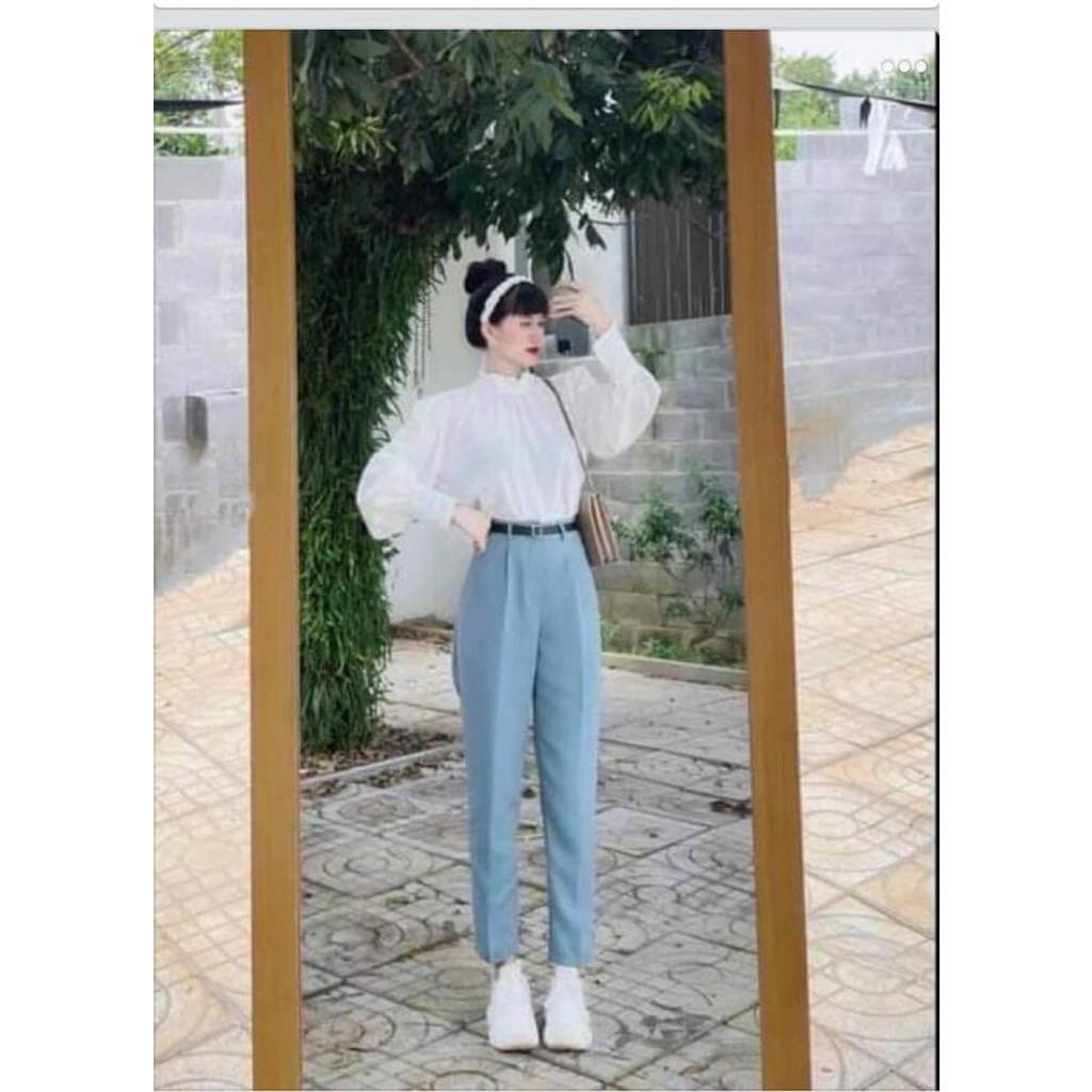 Quần baggy cạp cao siêu xinh thời trang 831