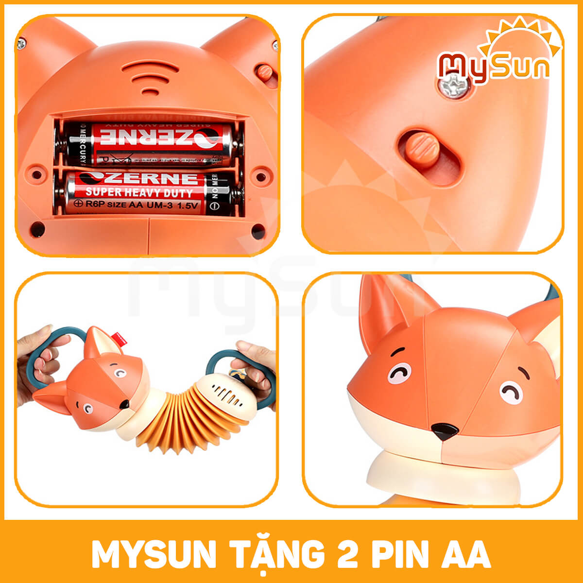 Đàn Accordion đồ chơi treo nôi dụng cụ có phát âm nhạc thông minh cho bé MySun