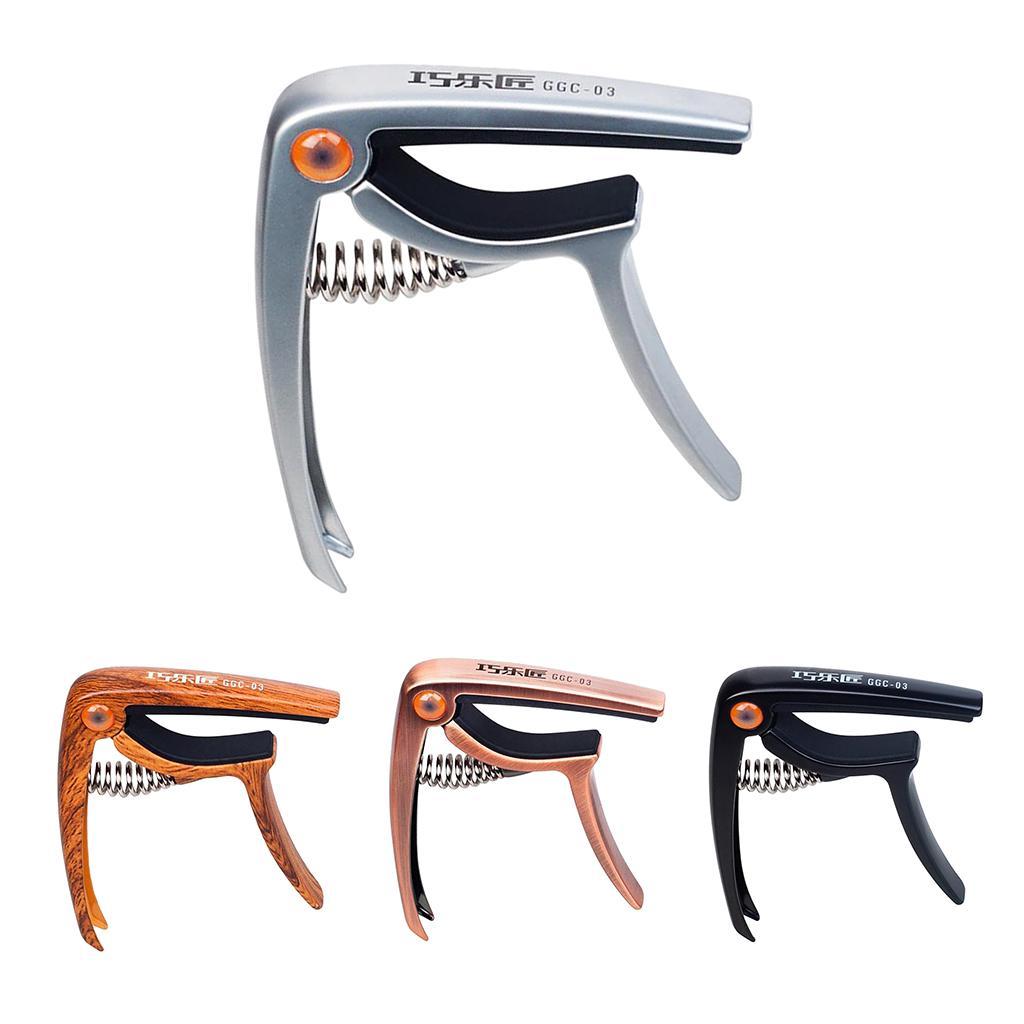 Quick Change Tune Clamp Trigger Capo For Acoustic Folk Electric Guitar