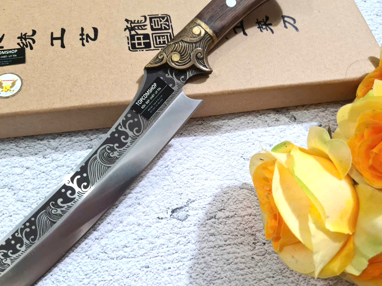 DAO BẾP THÁI, LỌC SASHIMI MÃ TR13
