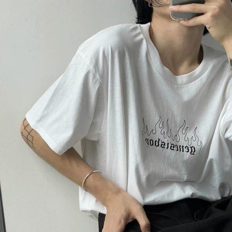 áo thun in lửa áo thun unisex nam nữ áo thun basic