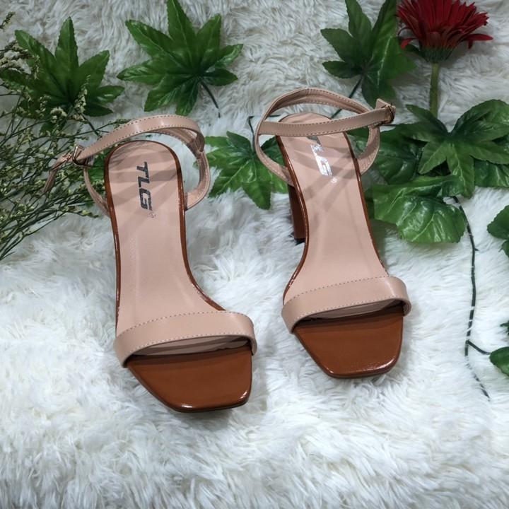 Sandal cao gót quai da hot trend 2020 trẻ trung năng động 21283
