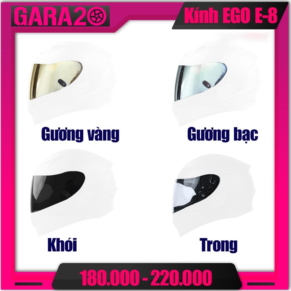 KÍNH CHẮN MŨ EGO E-8 PLUS/E-8 SV PLUS (KHÔNG BAO GỒM MŨ BẢO HIỂM) - GARA20