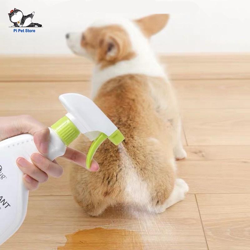 Xịt khử mùi hôi cho chó mèo 500ml, Xịt phòng khử khuẩn cho thú cưng EnOug - dung tích 500ml