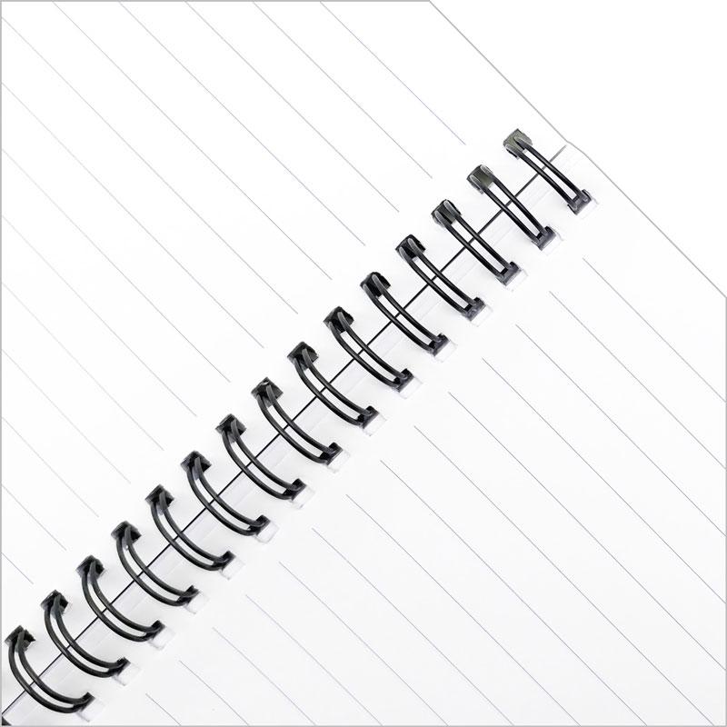 Sổ Lò Xo A6 Kẻ Ngang 200 Trang 70gsm Glitter - Hồng Hà 4160 - Mẫu 3