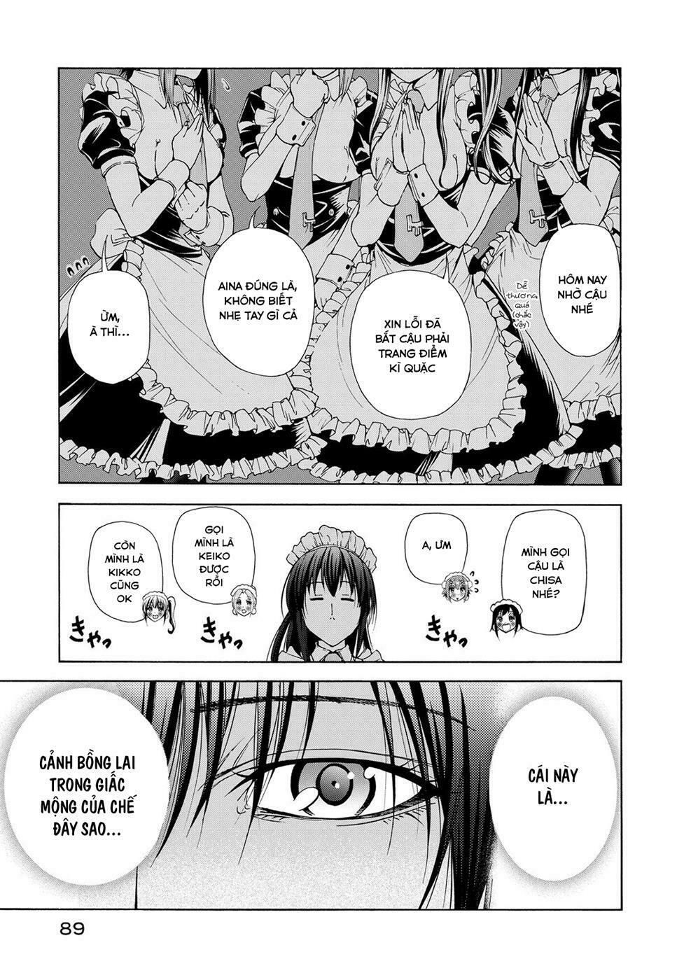 cô gái thích lặn - grand blue chapter 24 14