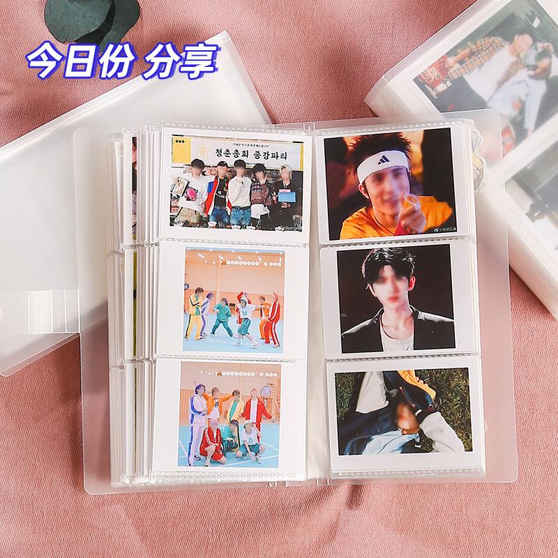 Thẻ nhỏ 3 inch phong cách mới nhất Polaroid album ảnh lưu trữ bưu thiếp sách xen kẽ Bộ sưu tập ảnh lưu trữ thẻ kỷ niệm 4 inch