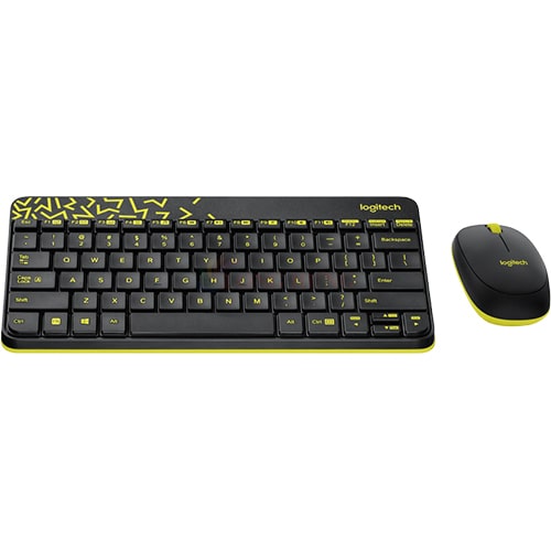 Combo chuột và bàn phím không dây Logitech MK240 - Hàng chính hãng