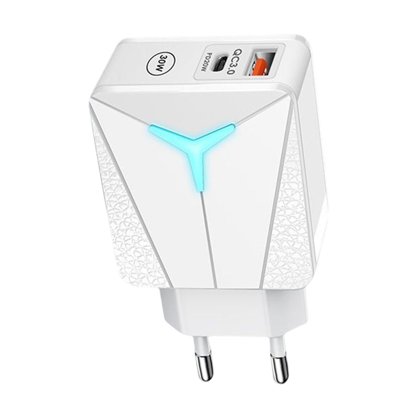 Phone Charger Plug Portable PD 20W .0 Converter for Home Use Travel