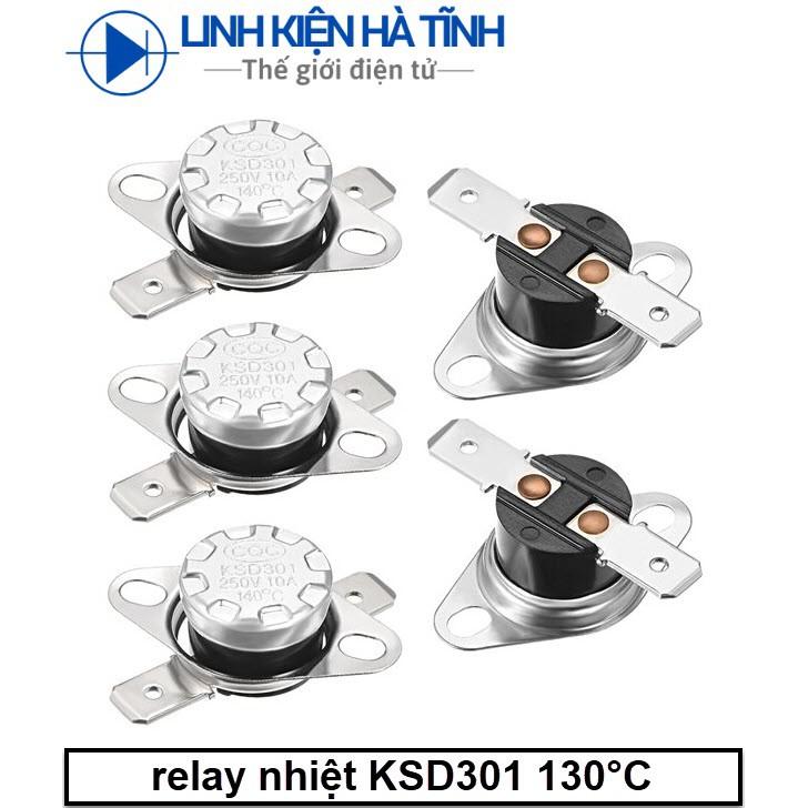 KSD301 Công tắc nhiệt rơ le nhiệt bộ điều nhiệt 130 độ thường đóng