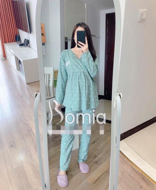 Bộ bầu và sau sinh chất cotton cực đẹp