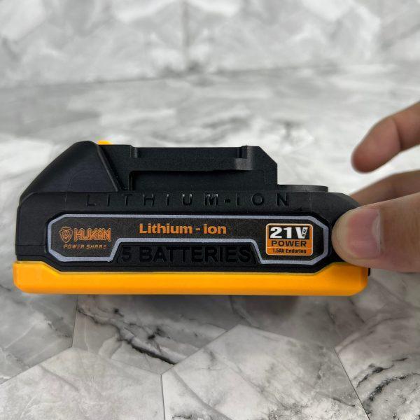 PIN ION 5CELL-5C HK 21 - ABS1500S HUKAN - HÀNG CHÍNH HÃNG