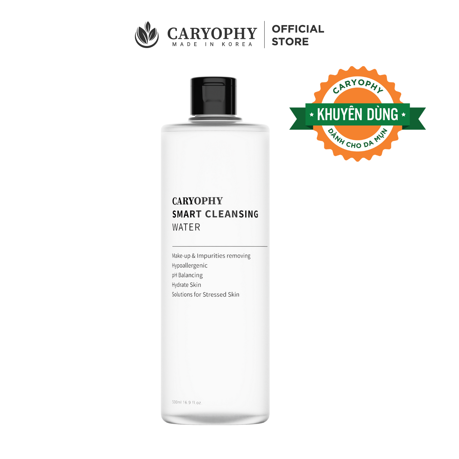 Nước tẩy trang Caryophy smart cleansing water 300ml