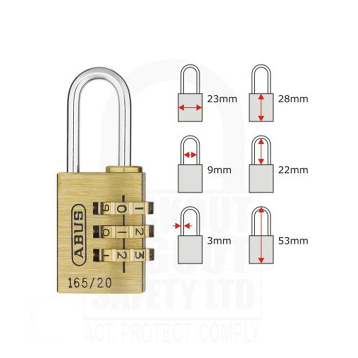 Khóa Số 165 Series ABUS (20mm)