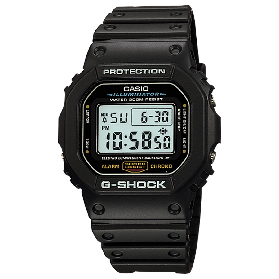 Đồng Hồ Nam Dây Nhựa Casio DW-5600E-1VDF