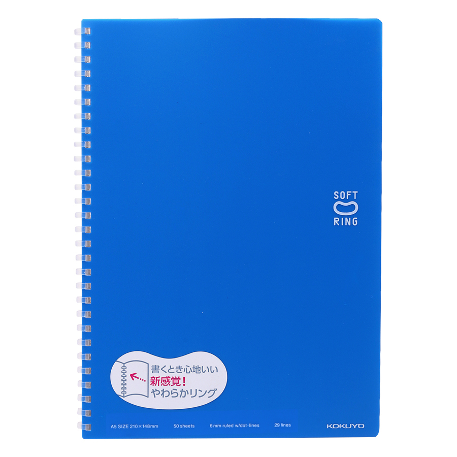 Notebook Gáy Xoắn Mềm KoKuyo A5 (50 trang)